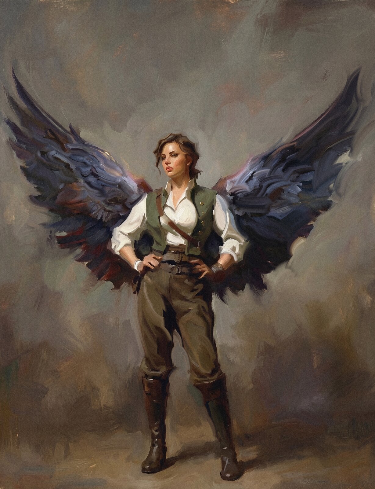 Winged adventurer — TTRPG